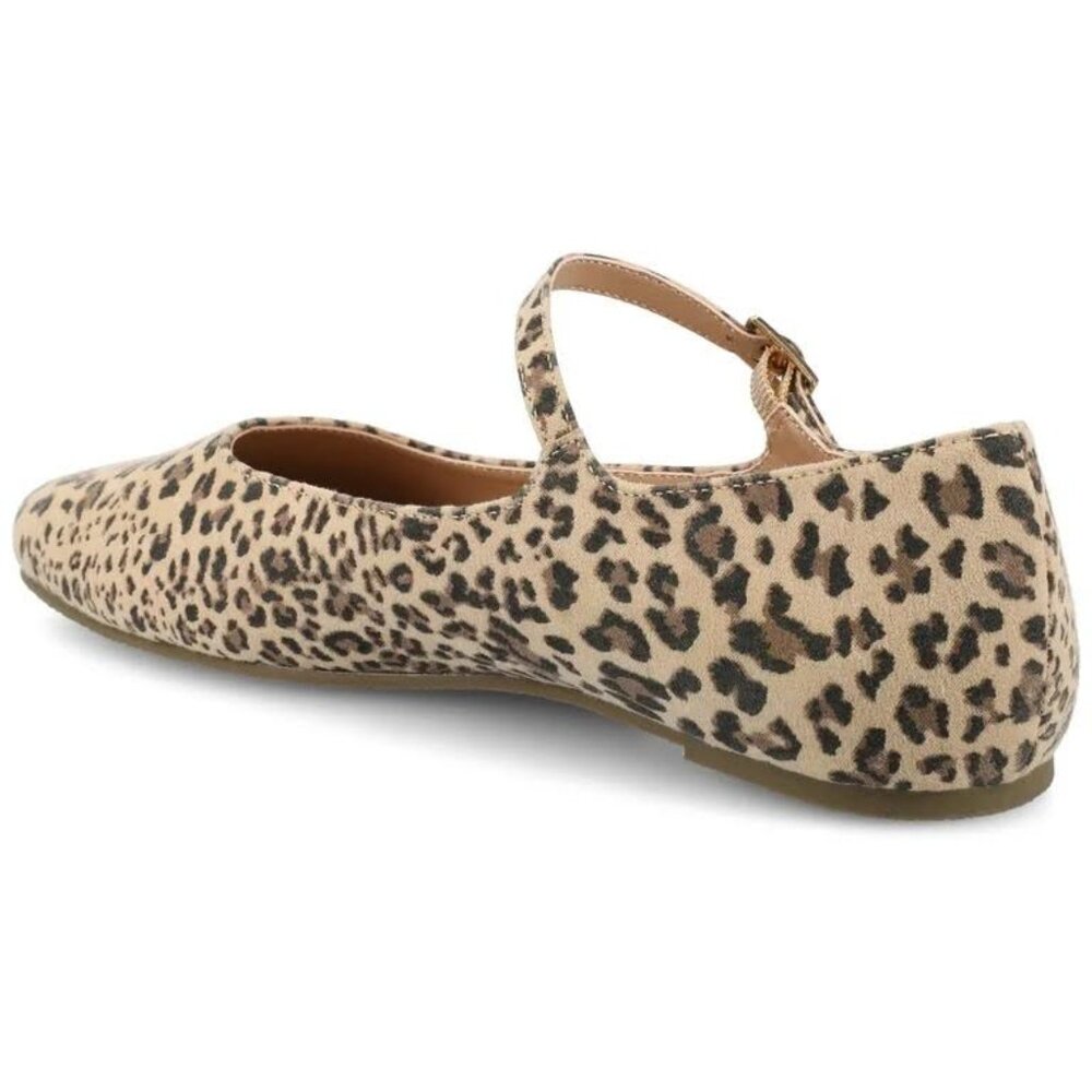 Journee Collection Women's Carrie Buckle Strap Dress Flats - Picture 3 of 5
